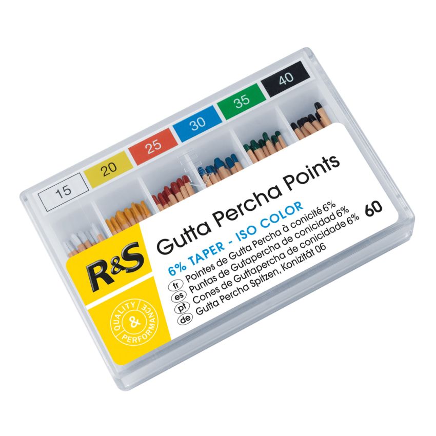 PONTAS DE GUTTA PERCHA 6%