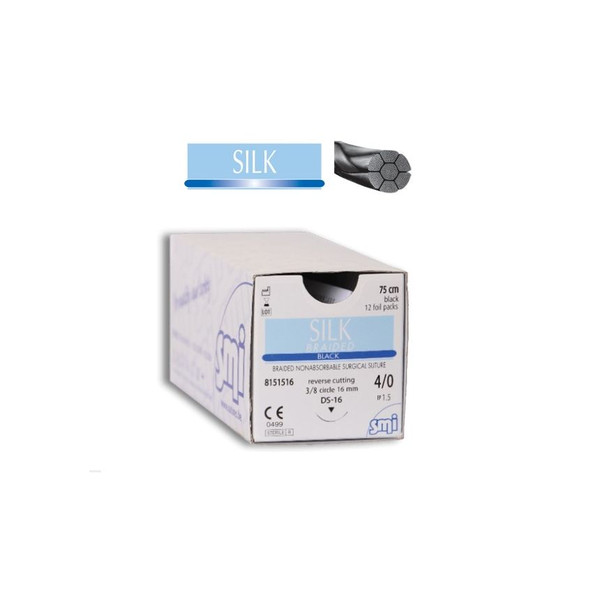 SUTURA SEDA SMI 3/0 75CM 